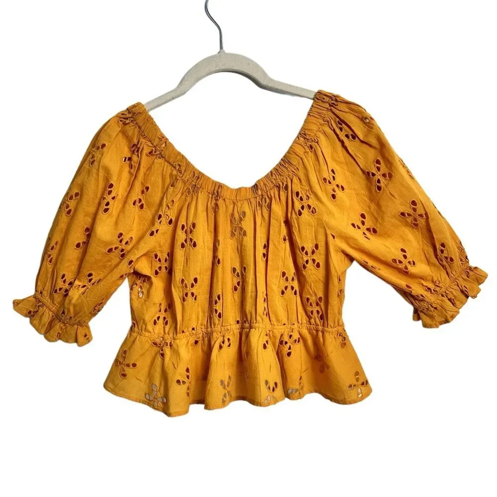 FREE PEOPLE Gardenia Top Size‎ XSMALL
